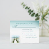 Nous le faisons sur la carte de réponse RSVP Beach (Debout devant)