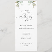 Nous Le Faisons Toujours, Programme De Cérémonie D (Devant)