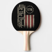 Nous le Peuple 1776 Raquette de Ping Pong (Devant)