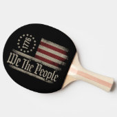 Nous le Peuple 1776 Raquette de Ping Pong (Côté)