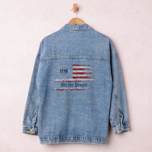 Nous le peuple 1776 USA Distressed Drapeau (Hangar)