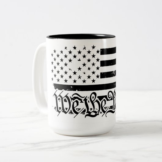 Nous le peuple café Mug (Devant gauche)
