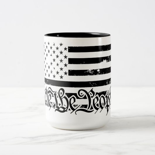 Nous le peuple café Mug (Centre)