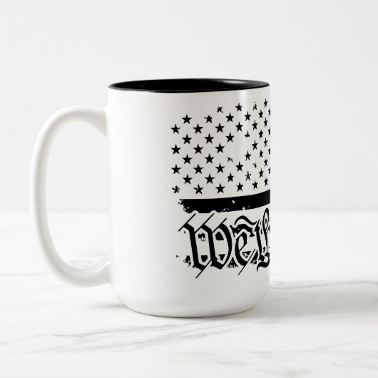Nous le peuple café Mug (Gauche)