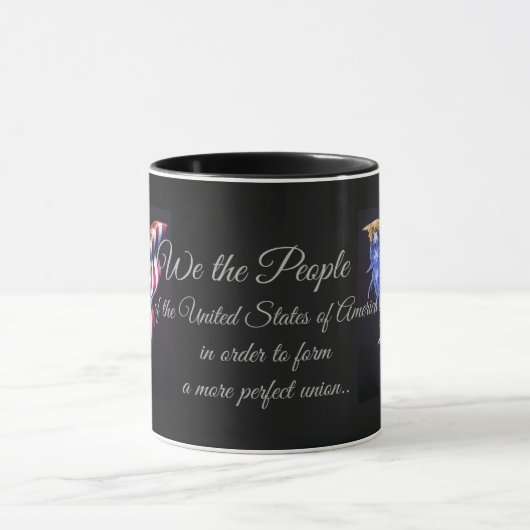 Nous Le Peuple Café Mug (Centre)