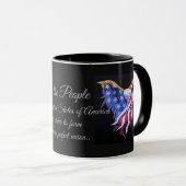 Nous Le Peuple Café Mug (Devant droit)