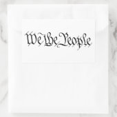 NOUS LE PEUPLE - CONSTITUTION - Stickers patriotiq (Sac)