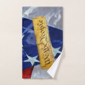 Nous Le Peuple Drapeau Américain (Serviette à main)