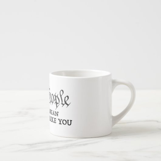 Nous Le Peuple - Pas Seulement Vous Épresso Mug (Droite)