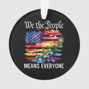 Nous Le Peuple Signifie Tout Le Monde Arc-en-ciel 