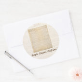 Nous le peuple - Sticker #1 (Enveloppe)