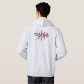 Nous le peuple Sweat - shirt à capuche américain d (Dos entier)