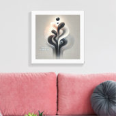 Nous levons au fur et à mesure - Toile Inspirante (Insitu(Salon))