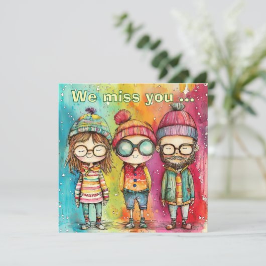 Nous manquons ta carte (Debout devant)