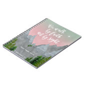 nous marchons par la foi et non par la vue carnet  (Côté gauche)