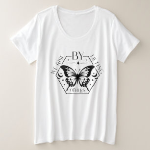 Nous Montons En Levant D'Autres T-Shirt Papillon