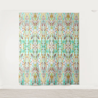 "Nous nageons au soleil" - Tapisserie d'art