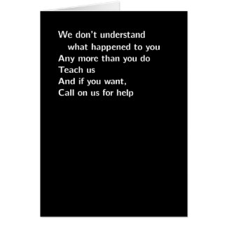 "nous ne comprenons pas"