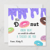 Nous ne connaissons pas le Carte de remerciements  (Devant)