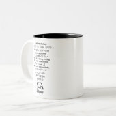 "Nous ne fermerons pas" la tasse de café de temps (Devant gauche)