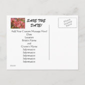 Nous nous marions ! cartes postales Enregistrer la (Dos)