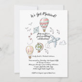 Nous Nous Sommes Mariés - PHOTO Mariage Invitation (Devant)