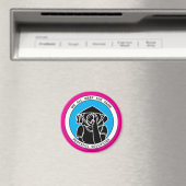 Nous pleurons tous de la même 4 Pink_2.25” Magnet (In Situ (Lave-vaisselle))