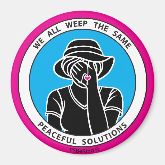 Nous Pleurons Tous Le Même Aimant 1 Rose_3" (Devant)