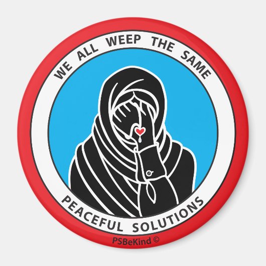 Nous Pleurons Tous Le Même Aimant 3 Rouge_3" (Devant)