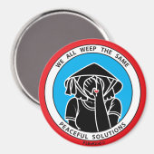 Nous Pleurons Tous Le Même Aimant 4 Rouge_3" (Recto/Verso)