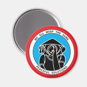 Nous Pleurons Tous Le Même Magnet 4 Rouges_2.25" (Recto/Verso)