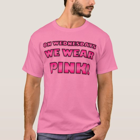 Nous portons le ROSE ! T-shirt (Devant)