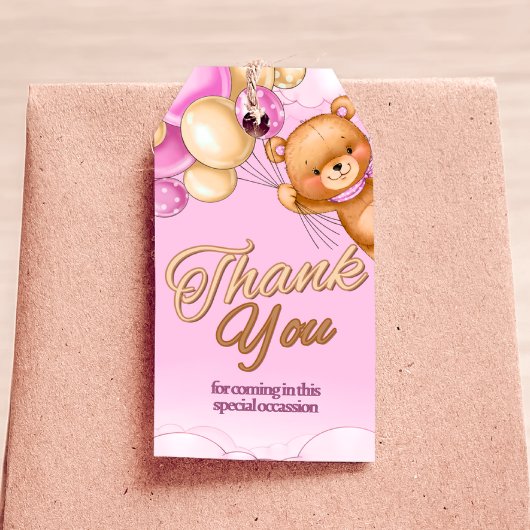 Nous pouvons à peine attendre - Étiquette de cadea