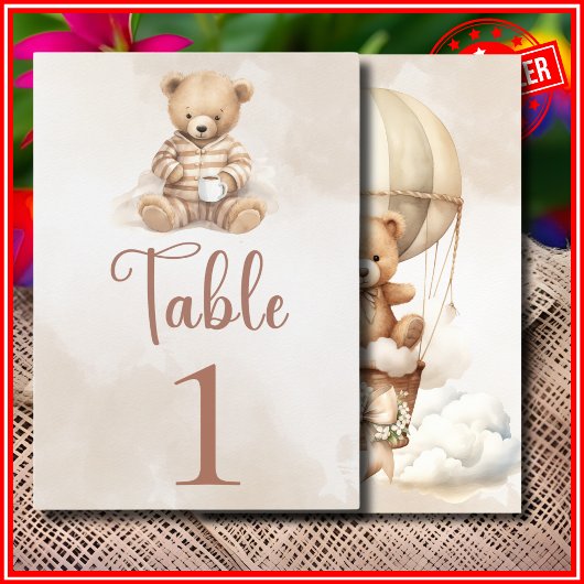 Nous pouvons à peine attendre les numéros de table