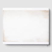 Nous pouvons attendre Baby shower livre d'invité (Verso)