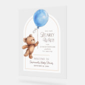 Nous pouvons attendre l'accueil Baby shower (Angle)