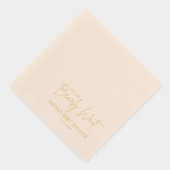 Nous pouvons attendre le Baby shower (Droite)