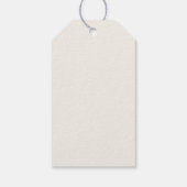 Nous pouvons attendre les étiquettes cadeaux baby (Dos)