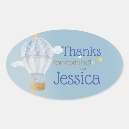 Nous pouvons attendre ovale merci Sticker (Devant)