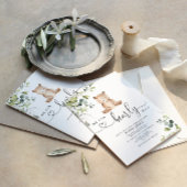 Nous pouvons attendre une invitation baby shower