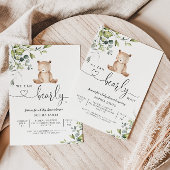 Nous pouvons attendre une invitation baby shower