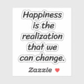 Nous Pouvons Changer Le Sticker Vinyl Coupé Sur Me (Feuille)