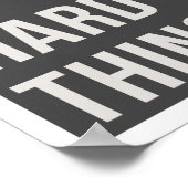 Nous Pouvons Faire Des Choses Dures Impression D'A (Coin)