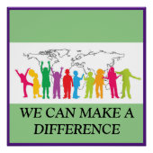 Nous Pouvons Faire Une Différence Affiche (Devant)