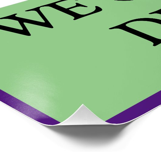 Nous Pouvons Faire Une Différence Affiche (Coin)