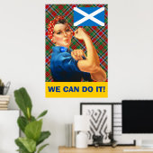 Nous pouvons le faire affiche de l'indépendance éc (Bureau à domicile)