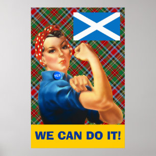 Nous pouvons le faire affiche écossaise de