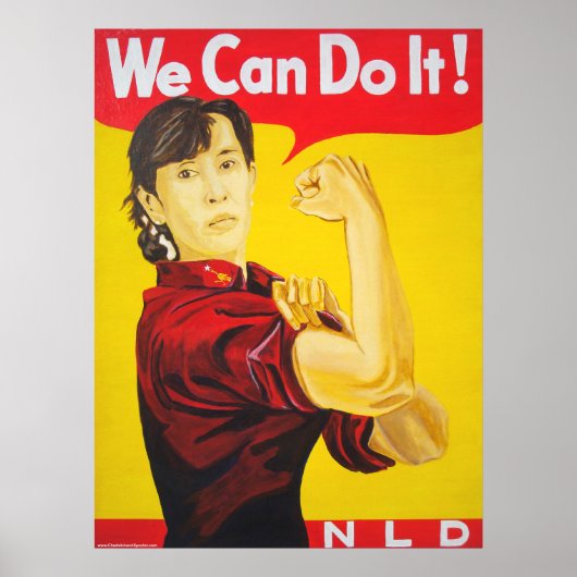 Nous Pouvons Le Faire ! - Ang San Suu Kyi Poster (Devant)