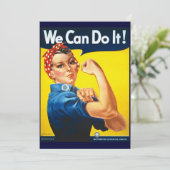 Nous Pouvons Le Faire Invitation (Debout devant)