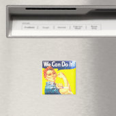 Nous pouvons le faire Magnet Classique Délavé (In Situ (Lave-vaisselle))